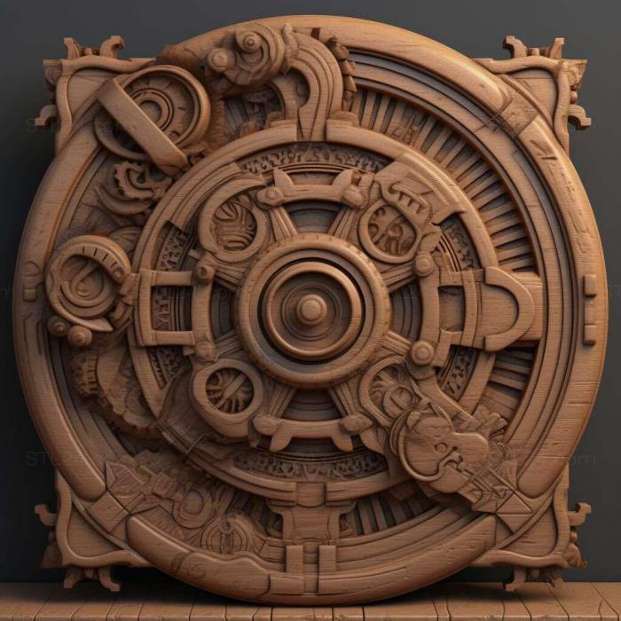 Games (Gears 5 4, GAMES_13260) 3D models for cnc